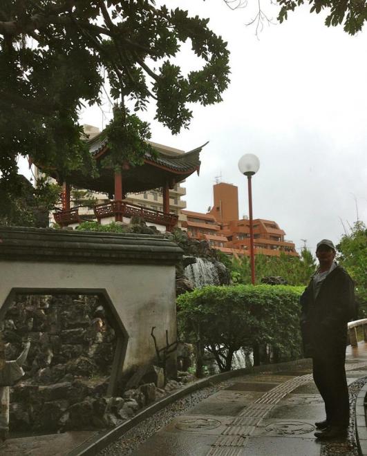 Patrice Pays et Patrick Rault à Okinawa , avril/mai 2013